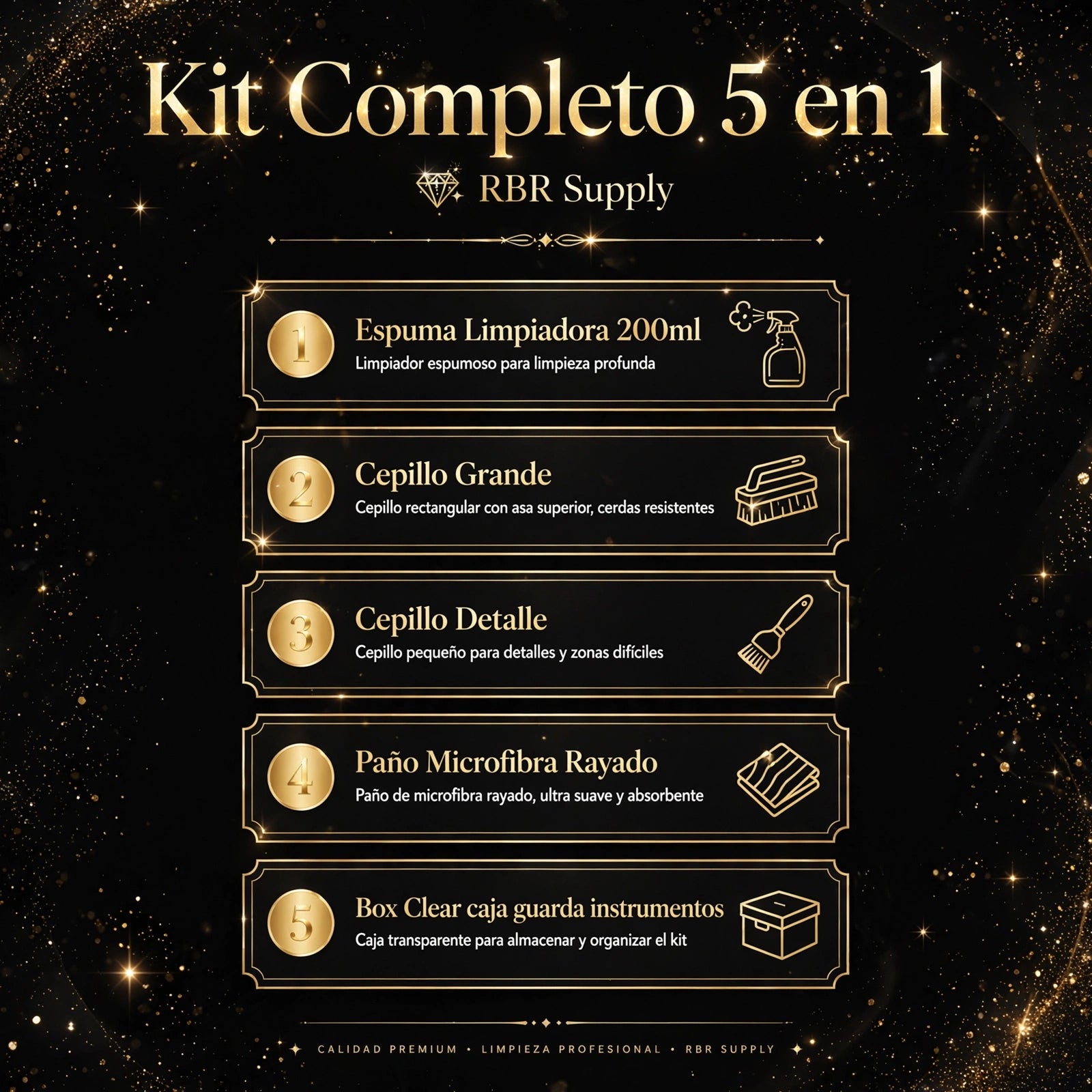 Kit Premium Limpieza Zapatillas 5 en 1 - Deja tus Zapatillas Como Nuevas | RBR Supply